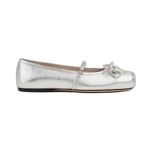Horsebit Ballet Flat