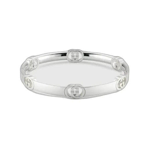Interlocking Bangle Bracelet