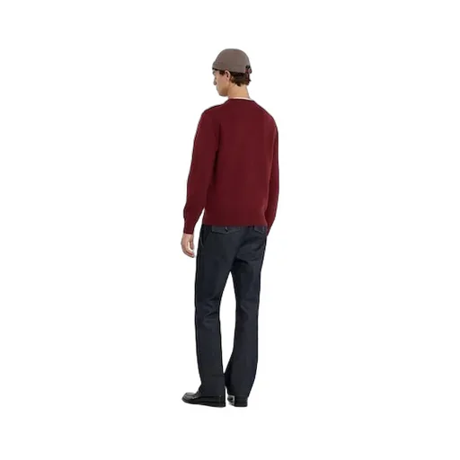 Wool Cashmere Jumper With Embroidery