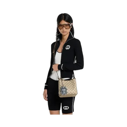 Gg Emblem Small Bucket Bag