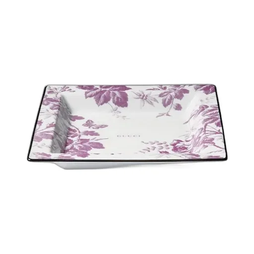 Herbarium Print Large Trinket Tray