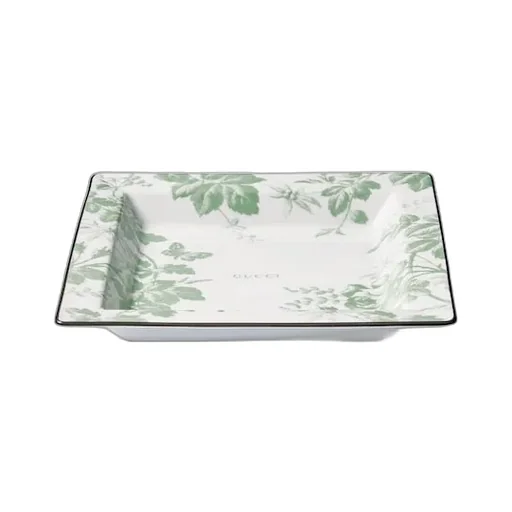Herbarium Print Large Trinket Tray