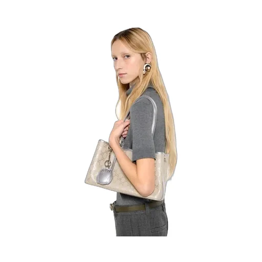 Gg Emblem Medium Tote Bag