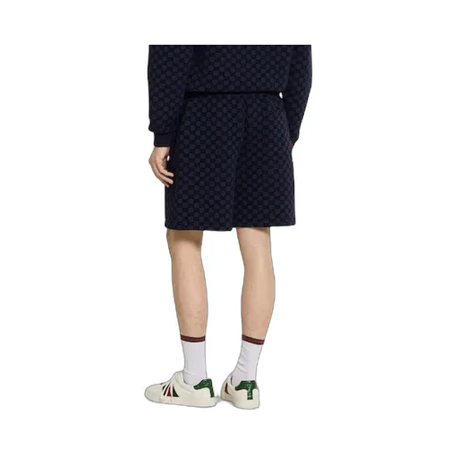 Printed Double Jersey Viscose Shorts