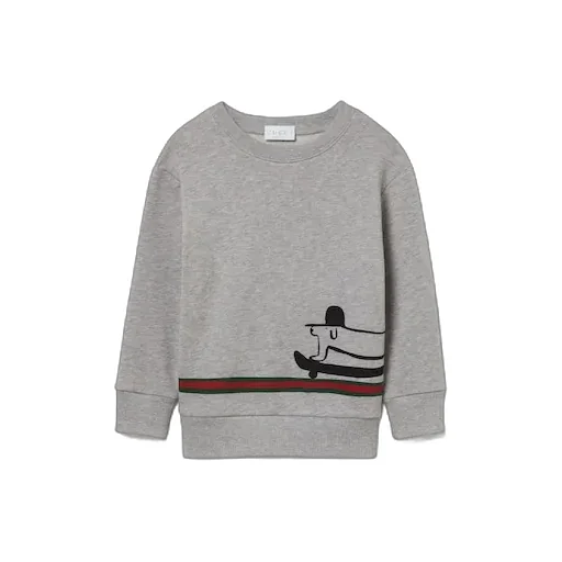 Children's Cotton Sweatshirt With Print