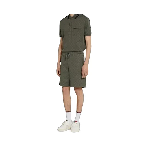 Gg Jersey Jacquard Shorts