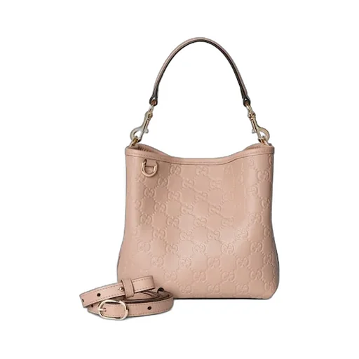 Gg Emblem Small Bucket Bag