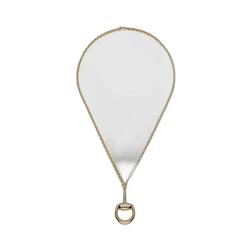 Horsebit 18K Long Chain Necklace