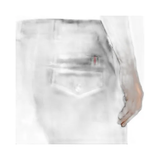 Cotton Twill Pant With Web Detail