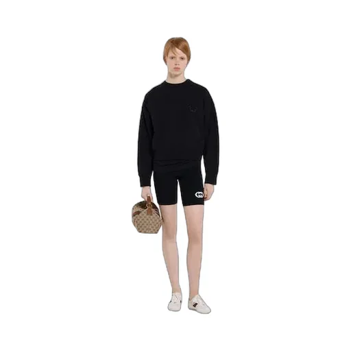 Cotton Jersey T-Shirt With Embroidery