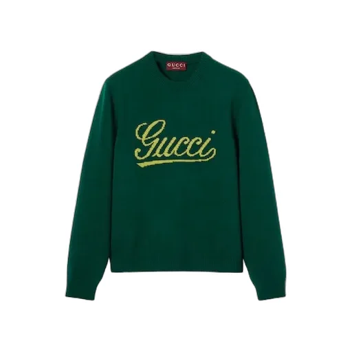 Knit Wool Jumper With Intarsia