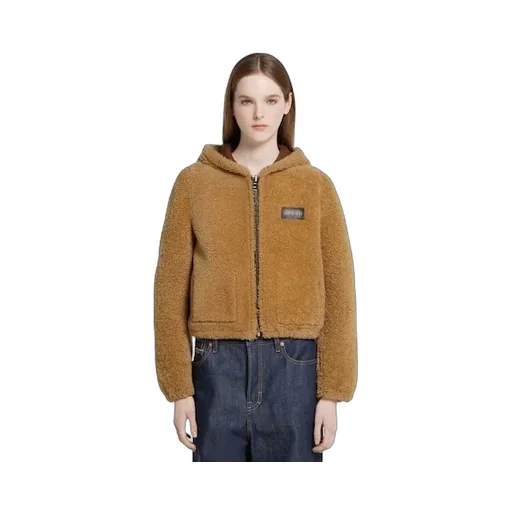 Reversible Shearling Bomber Jacket