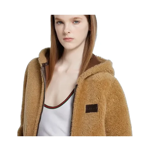 Reversible Shearling Bomber Jacket