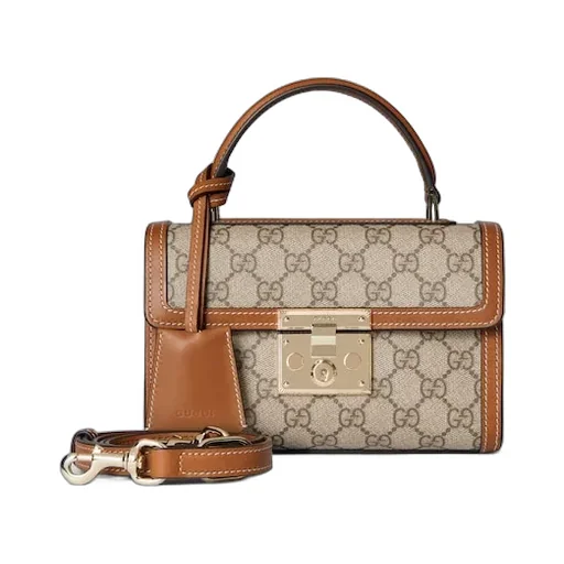 Padlock Small Top Handle Bag