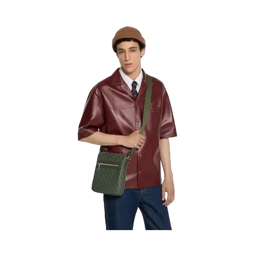 Gg Monogram Small Messenger Bag