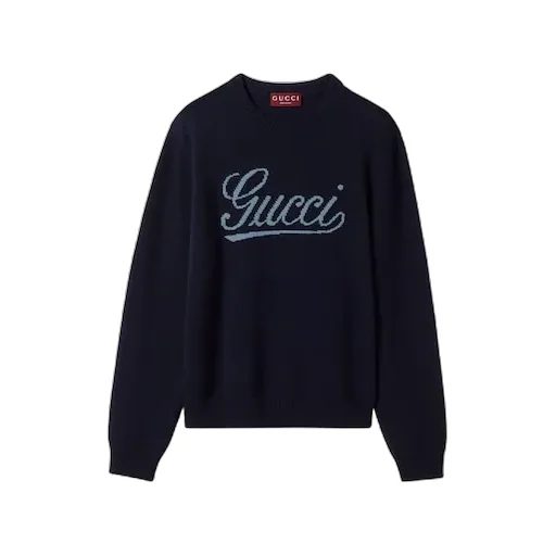 Knit Wool Jumper With Intarsia