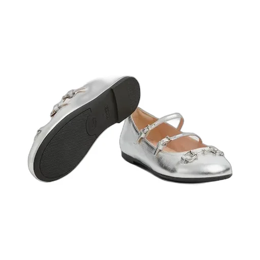 Children's Ballet Flat With Horsebit