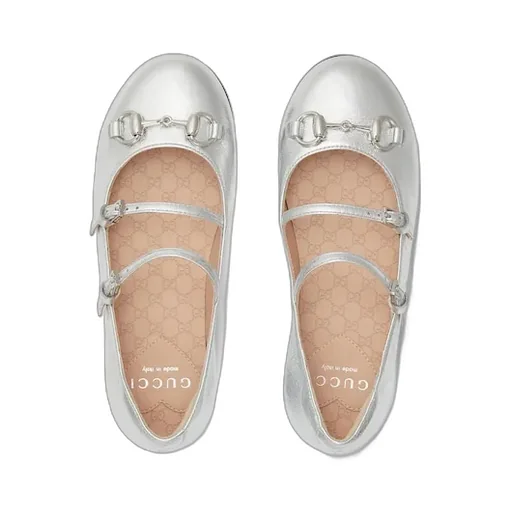 Children's Ballet Flat With Horsebit