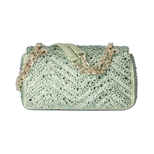 Gg Marmont Crystals Small Shoulder Bag