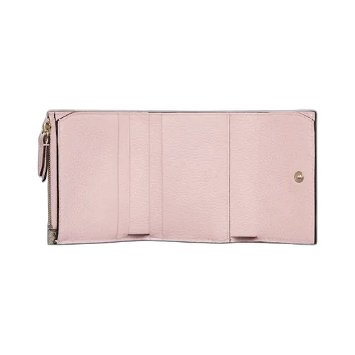 Bi-Colour Gg Marmont Mini Wallet
