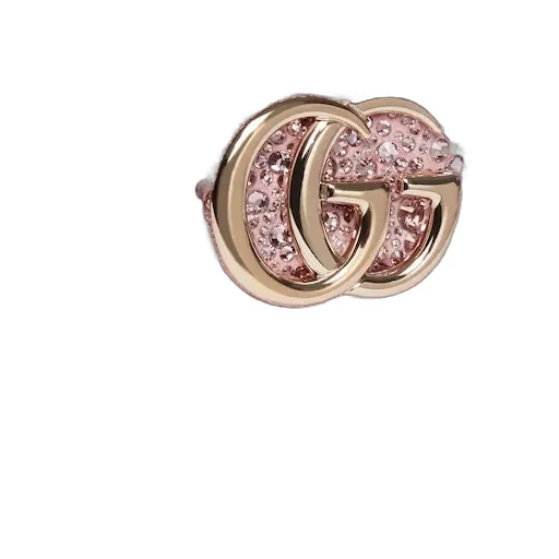 Gg Marmont Crystals Small Shoulder Bag