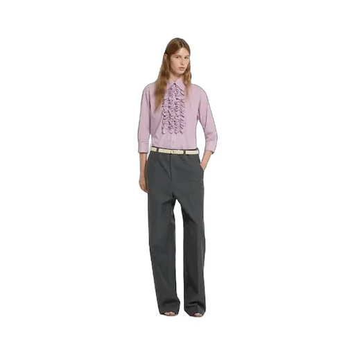 Thin Belt With Half-Horsebit Buckle
