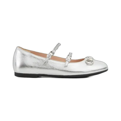 Children's Ballet Flat With Horsebit