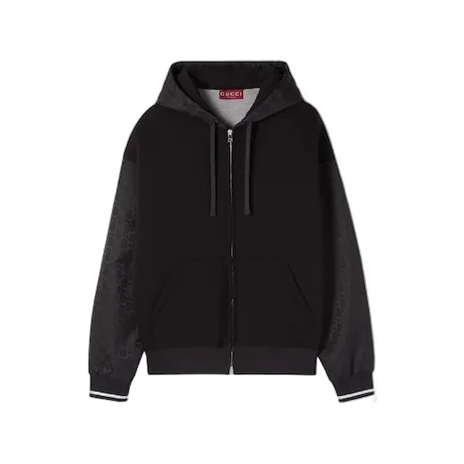 Jersey Wool Zip Jacket