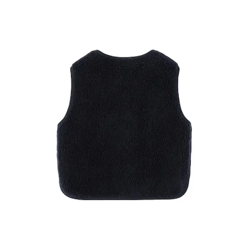 Children's Gg Fuzzy Fabric Vest