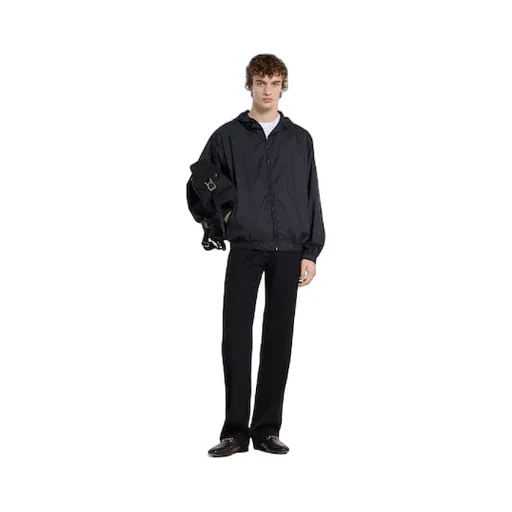 Gg Nylon Zip Jacket