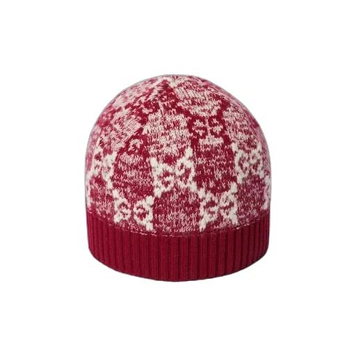 Children's Gg Wool Jacquard Hat