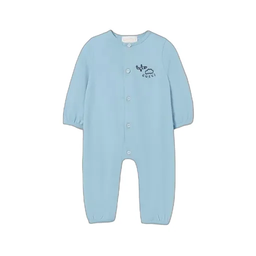 Baby Cotton One-Piece With Print