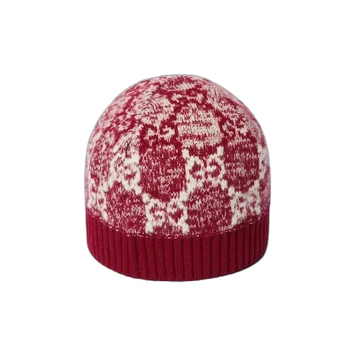 Children's Gg Wool Jacquard Hat