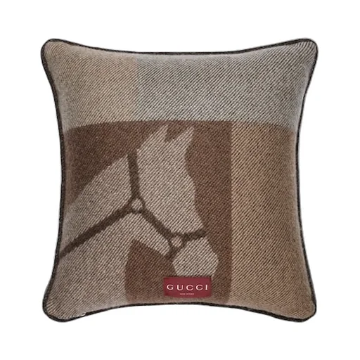 Wool Jacquard Cushion
