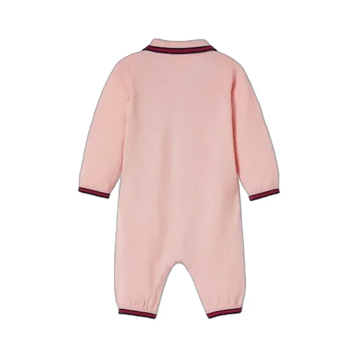 Baby Wool One-Piece With Web