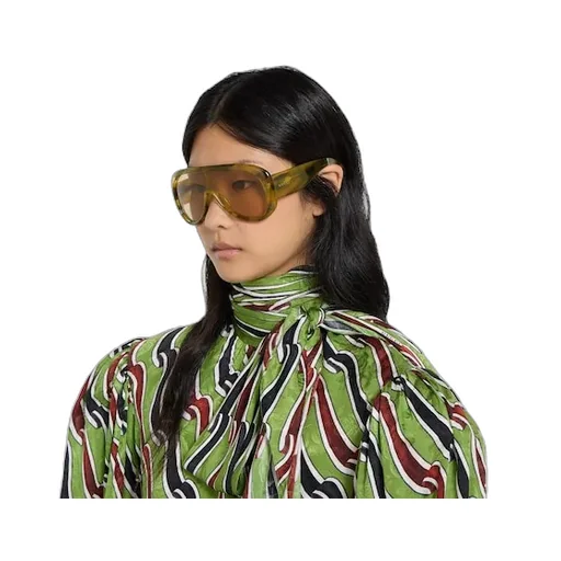 Rectangular Frame Sunglasses