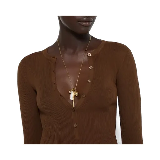 Fine Cotton Rib Cardigan