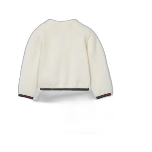 Baby Wool Sweater With Web