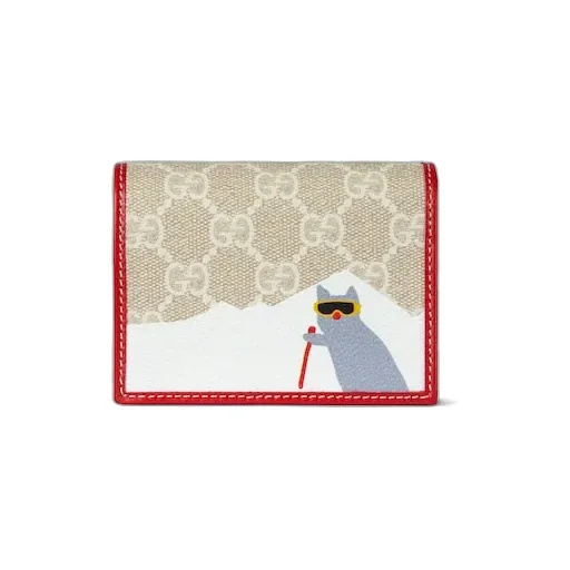Printed Gg Small Wallet