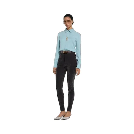 Interlocking G Silk Jacquard Shirt