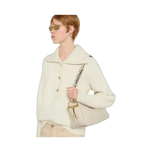 Half Horsebit Medium Shoulder Bag