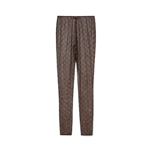 Tulle Leggings With Gg Crystals