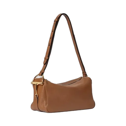 Half Horsebit Medium Shoulder Bag