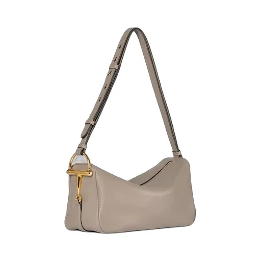 Half Horsebit Medium Shoulder Bag