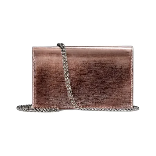 Bi-Colour Gg Marmont Wallet On Chain