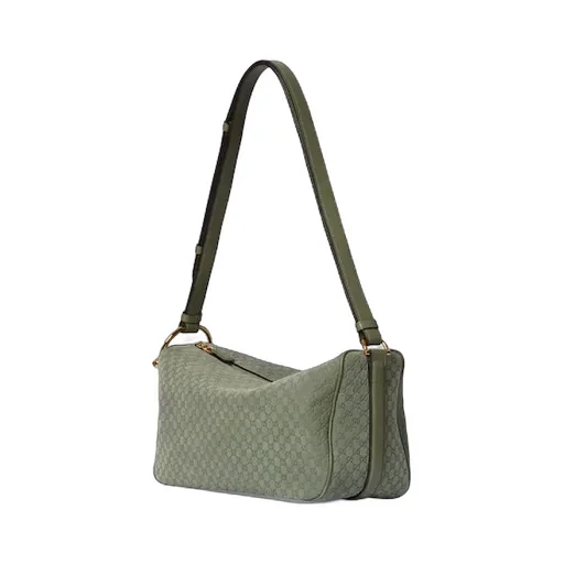 Half Horsebit Medium Shoulder Bag