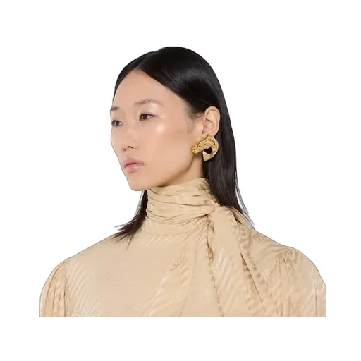 Carp-Shaped Earrings