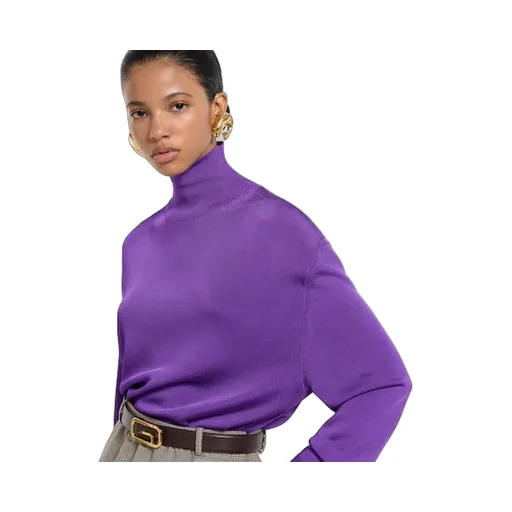 CrÊPe Fabric Turtleneck