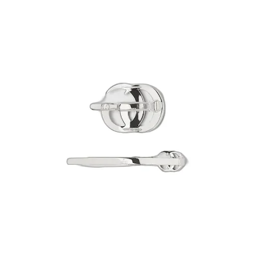 Double G Hair Slide Set With Crystals