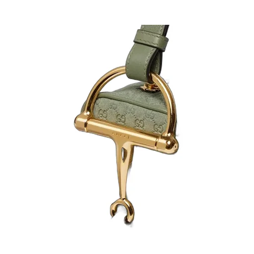Half Horsebit Medium Shoulder Bag